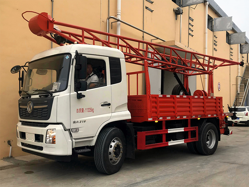 東風(fēng)天錦國(guó)六3型汽車鉆機(jī)